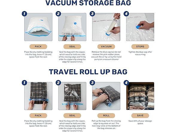 Simple Deluxe 20 Pack Space Saver Bags