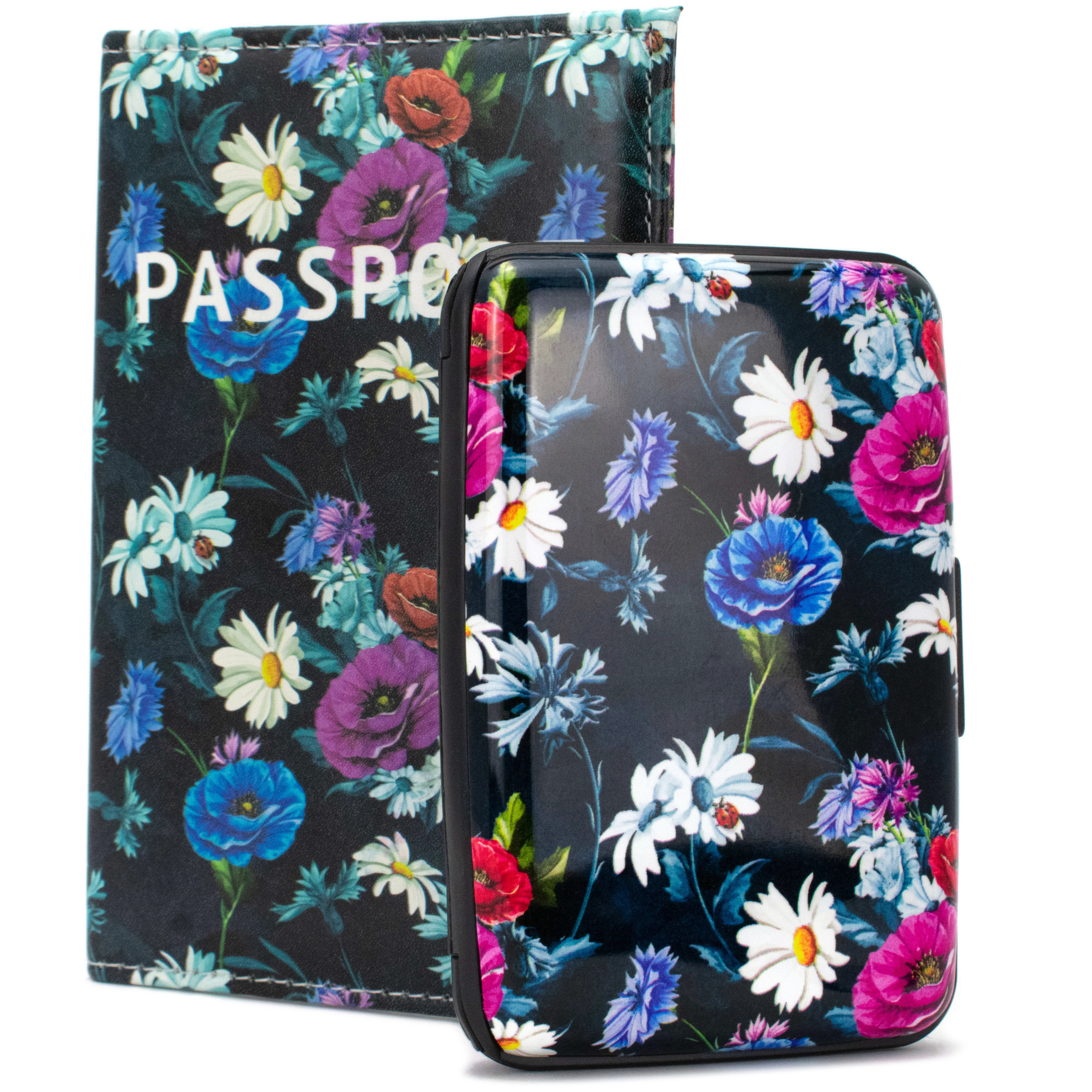 RFID Wallet & Passport Cover Set - Gallery 34
