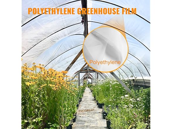 VEVOR Greenhouse Film 32 x 25 ft