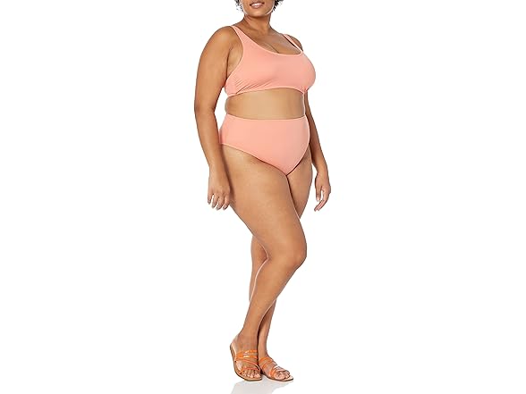 Amazon Essentials Women's High Leg Bikini Bottom