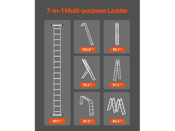 Multi-Purpose Folding Ladder