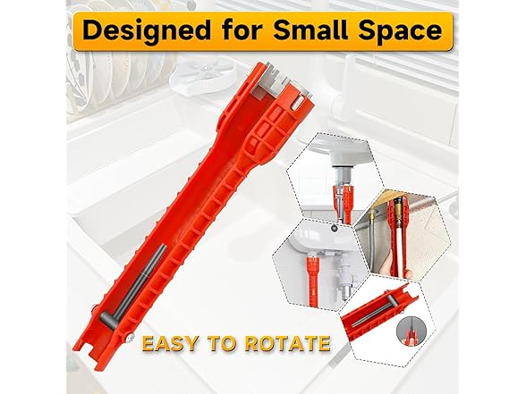 LJDTTXS 14-in-1 Sink Wrench