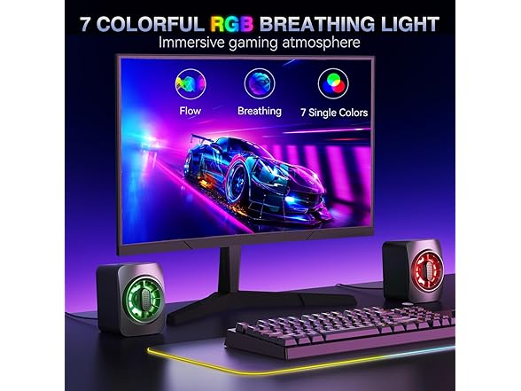 OFFSIR Computer Speakers