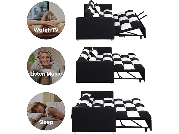 SumKea Loveseat Sleeper Sofa Bed