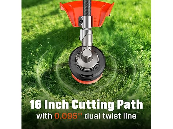 SENIX X6 60V 16" Weed Wacker