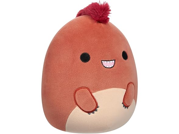 Squishmallows 8in Kelly The Red Velociraptor