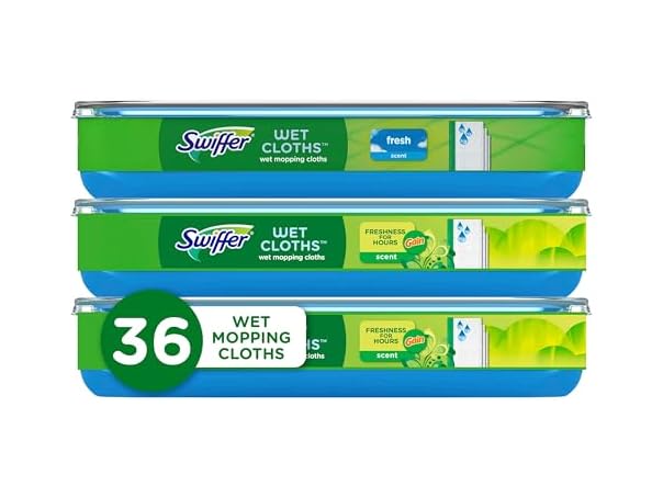 $10.99, Was $19.07, 42% Off! Swiffer Swiffer Sweep + Mop, Wet Pads Refill, Fl dealfomo