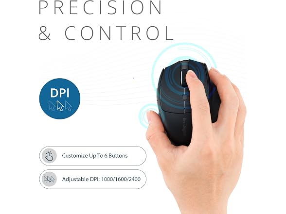 Kensington Pro Ergo Wireless Mouse