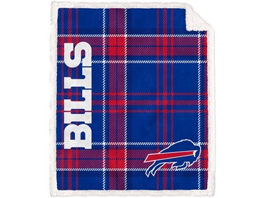 $31.99, Was $129.99, 75% Off! NFL Team Classic Plaid Throw 50x60 dealfomo
