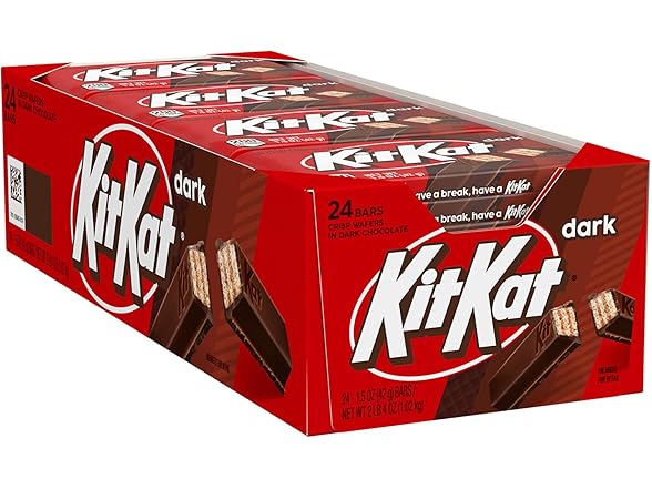 Kit Kat Dark Chocolate Wafer Bars 24ct 1