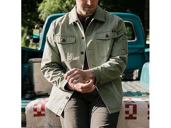 Field & Stream Mens (L) Epoch Lightweight Twill Jacket