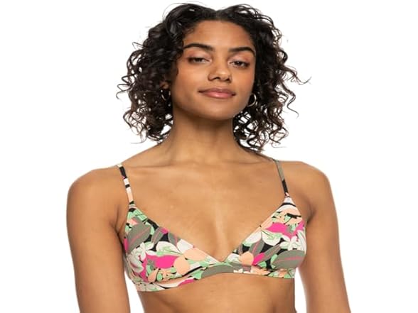 Roxy Bikini Top Anthracite (M)