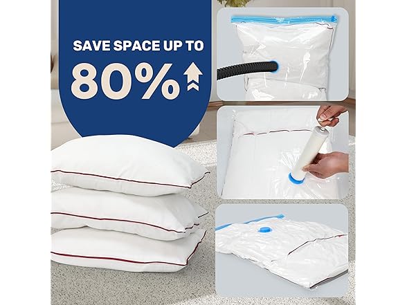 HealSmart Vacuum Storage Bags, 20 Pack