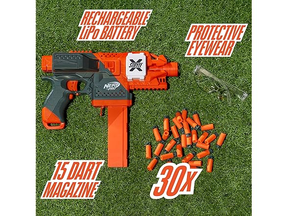 NERF Pro Stryfe X Dart Semi-Auto Blaster