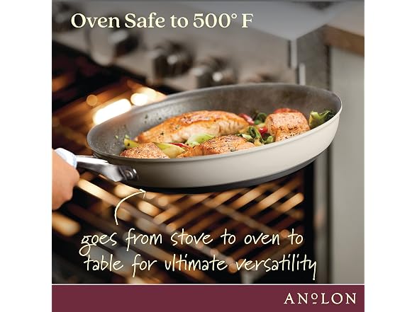 Anolon Nonstick Frying Pan/Skillet, 12 Inch