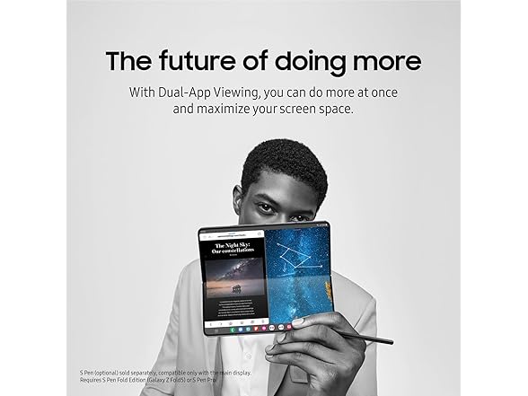 (NEW) SAMSUNG Galaxy Z Fold5 Smartphone (256GB) Unlocked)