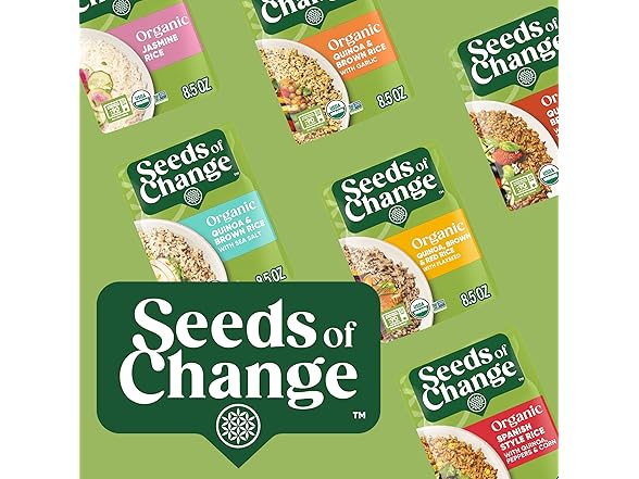 SEEDS OF CHANGE Certified Organic Jasmine Rice