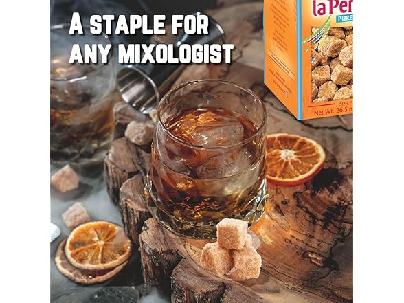 La Perruche Pure Cane Brown Sugar Cubes