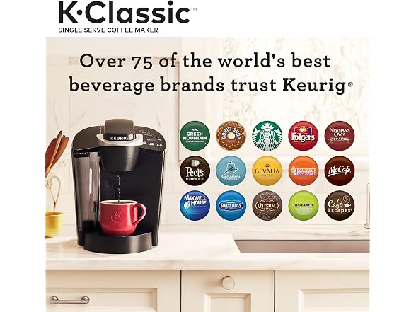 Keurig K-Classic Single-Serve K-Cup Pod Coffee Maker