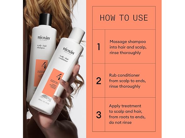 Nioxin System 4 Hair Thick Colored and Damaged