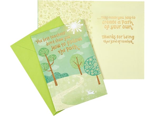 Hallmark Hallmark Teacher Appreciation Card