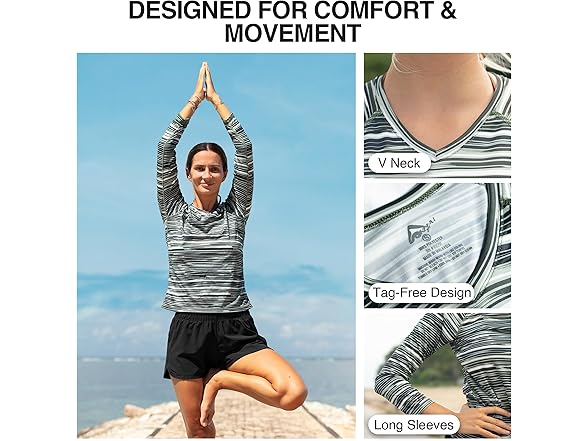 Kanu Surf Women's Black/Grey Tee (M)