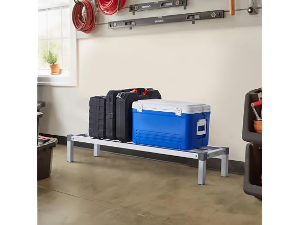Aluminum Dunnage Rack, 48” x 14” Commercial Food
