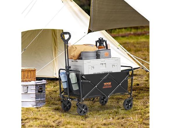VEVOR Collapsible Folding Wagon with Wheels