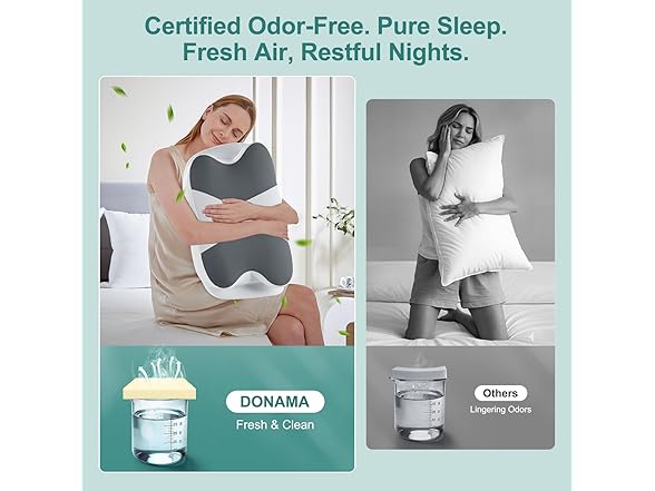 DONAMA Cervical Neck Pillow