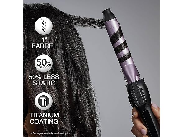 Remington Remington Anti-Static 1-Inch Curling Iron