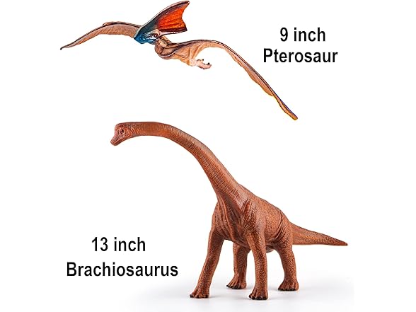 6PCS Jumbo Dinosaur Toy Set