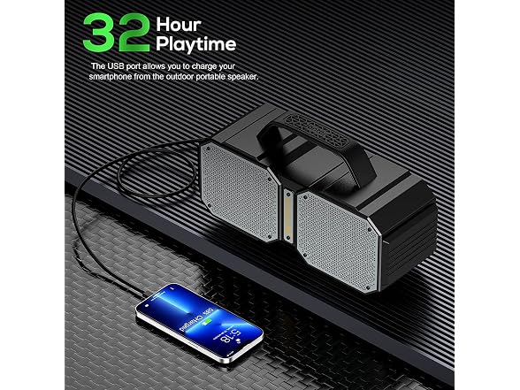 BUGANI Shock Bluetooth Speaker, Portable