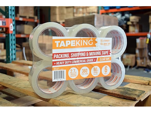 Tape King Clear Packing Tape - 60 Yards