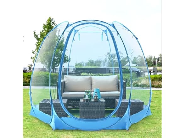 Pop Up Bubble Tent for 4-8 People 10x10ft