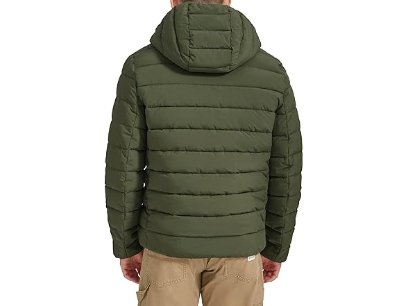 Levis Mens 2-Pocket Quilted Puffer (M)