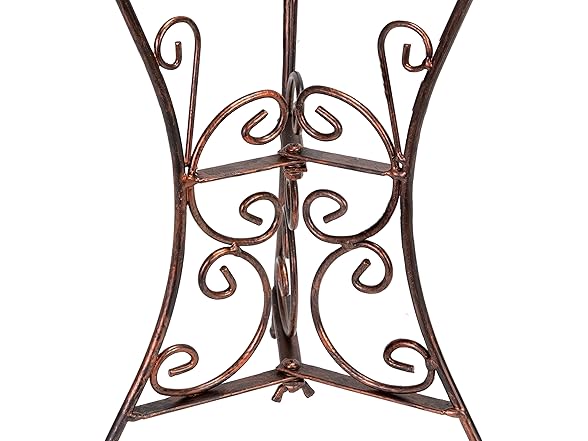 Sunnydaze Bronze Steel Gazing Ball Stand