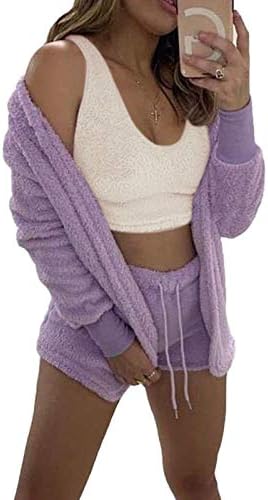 Womens Sherpa Fleece 3 Piece Outfit - Gallery 16