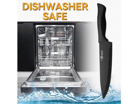 19-Piece Kitchen Knife Set w/ Block