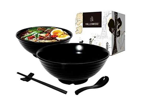 2 37oz Noodle Bowl Sets (8 pieces)