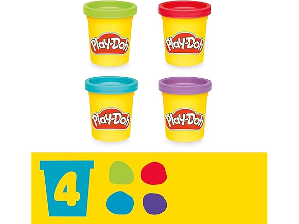 Play-Doh Fold & Go Playmat Starter Set