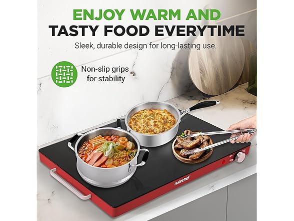NutriChef Electric Warming Tray