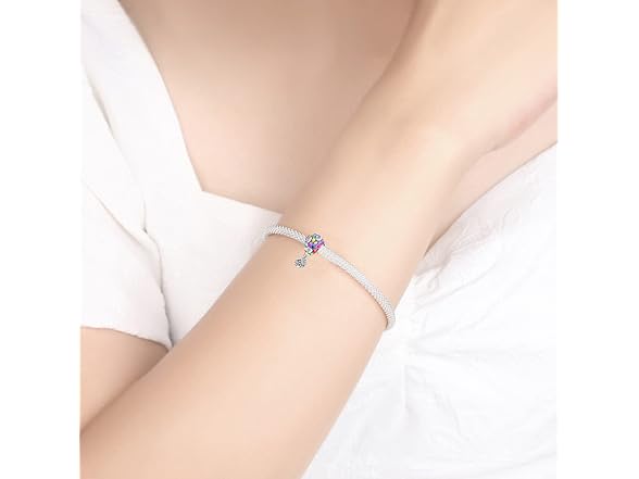 dazlily Colorful Hot Air Balloon Charm