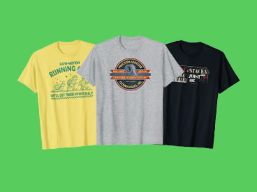 Promotional Tees from the Derby!