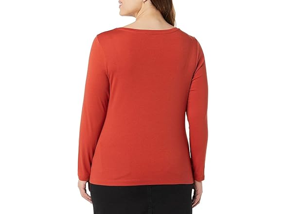 Amazon Essentials Women's Slim-Fit Square Neck T-Shirt
