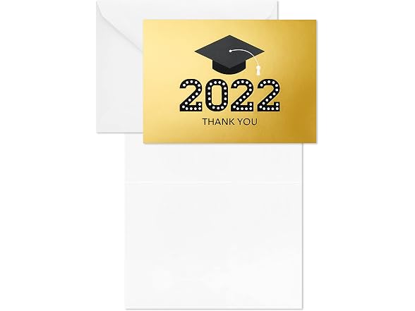Hallmark 2022 Graduation Thank Yous