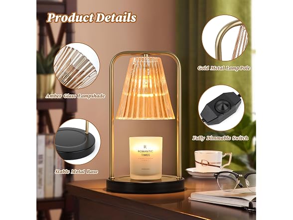 VerRon Candle Warmer Lamp