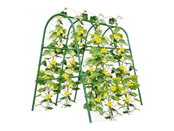 MilleLoom GAR-65 MilleLoom Garden Arch Trellis 4x5.3ft