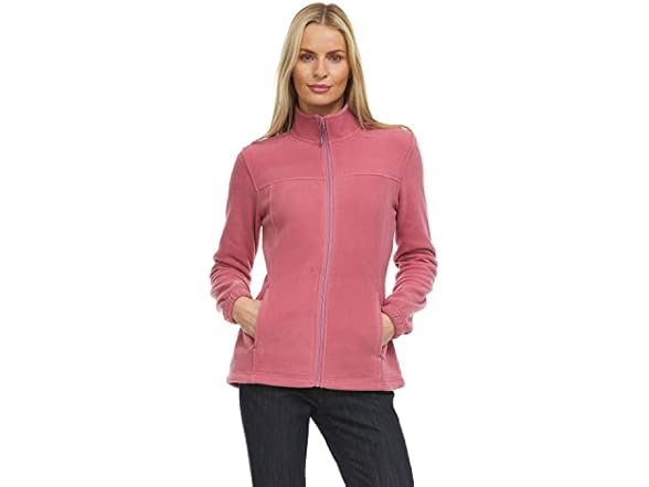 Swiss Alps Fleece (L) Mesa Rose