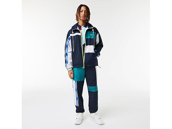 Lacoste Unisex Holiday Patchwork Jacket (S)