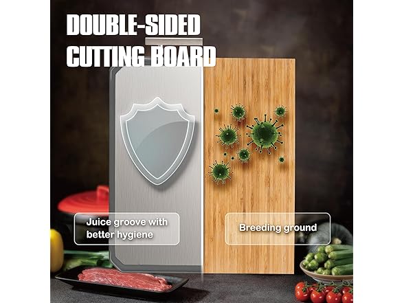 Stainless Steel Cutting Board Set